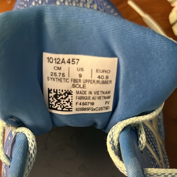 ASICS Gel Kayano 26 Blue Coast Pure Silver Running Shoes Women’s Size 9 - Picture 7 of 7